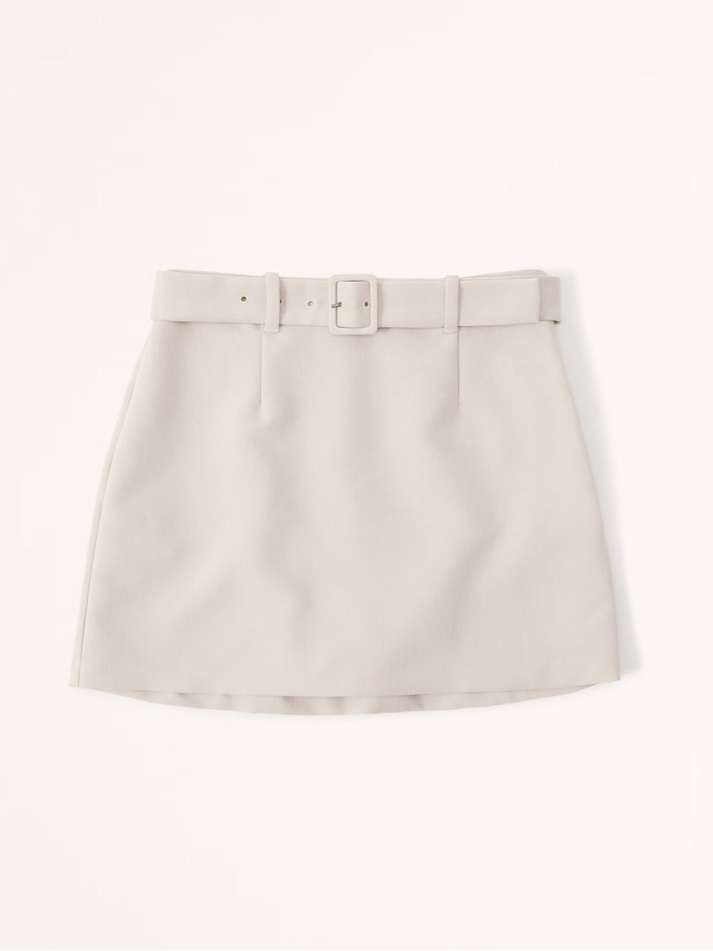 A&F White Linen Skort